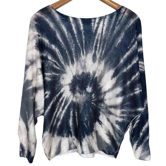 Anna Melani Made in Italy Tie Dye Knit Dolman Sweater Size Small - Picture 7 of 11
